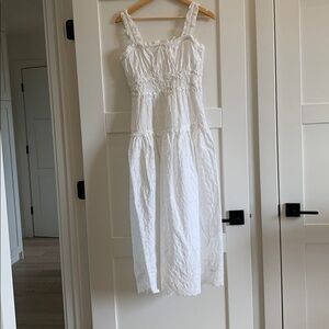GAP for Doen White Eyelet Dress